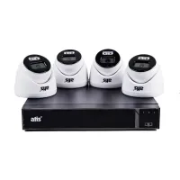 Комплект видеонаблюдения ATIS kit 4 int