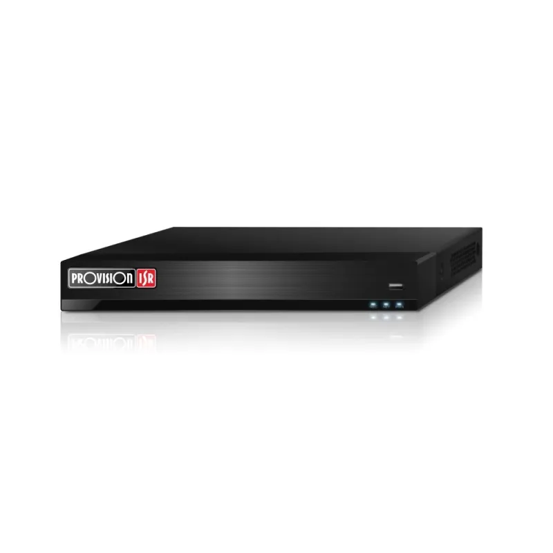 IP-відеореєстратор 8-канальний Provision-ISR NVR12-8200FAN з розпізнаванням облич для систем відеоспостереження