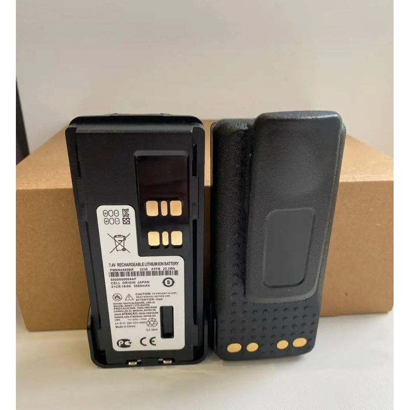 Аккумулятор для радиостанций Motorola DP4400, DP4400e, DP4800, DP4800e с высокой емкостью 3000мАч