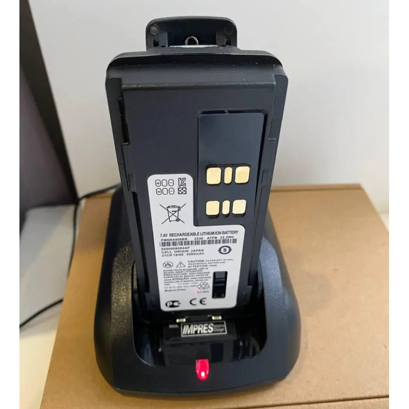 Аккумулятор для радиостанций Motorola DP4400, DP4400e, DP4800, DP4800e с высокой емкостью 3000мАч