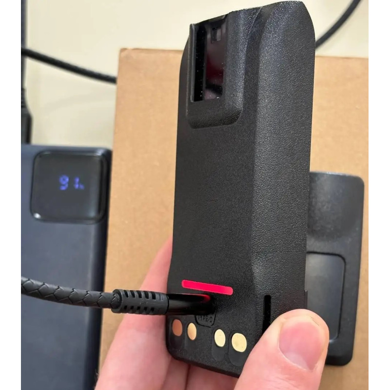 Акумулятор Motorola з USB type-c посилений PMNN4808A для цифрових рацій Motorola R7/R7a