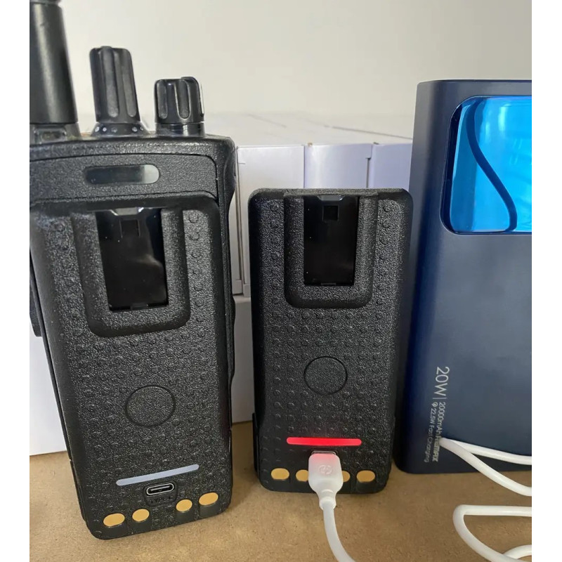Аккумуляторная батарея 3200 mAh для раций Motorola DP4400 DP4800 DP4400 с TYPE C