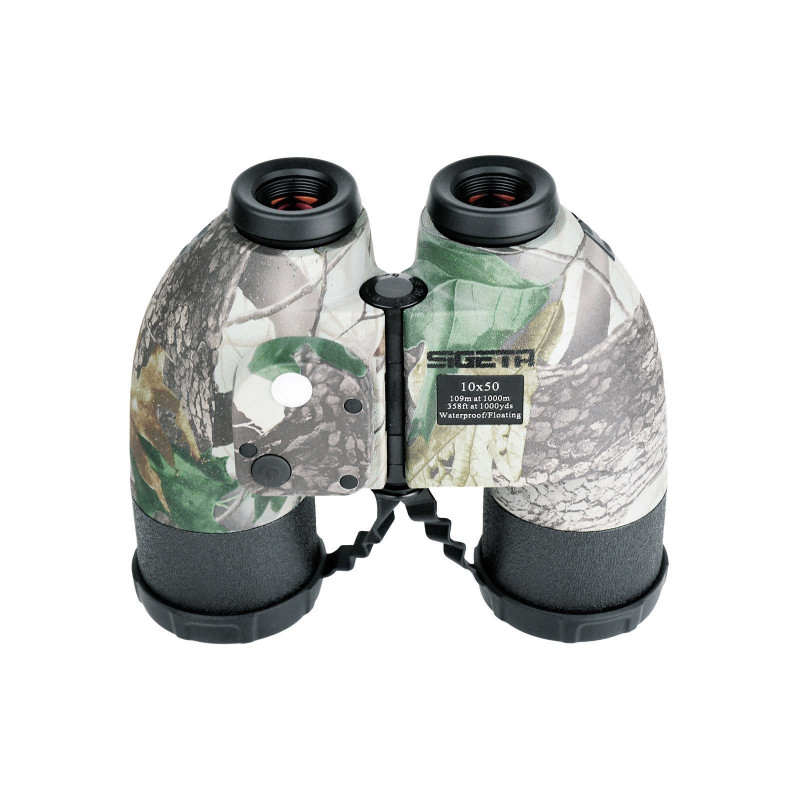 Бінокль Sigeta General 10x50 Camo Floating/Compass/Reticle (65860)