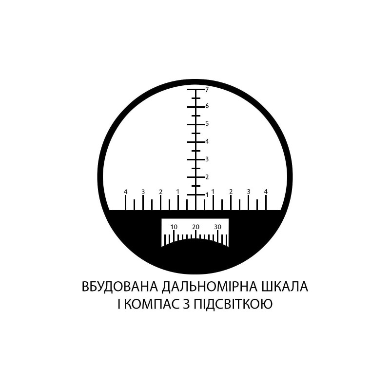 Бінокль Sigeta General 10x50 Camo Floating/Compass/Reticle (65860)