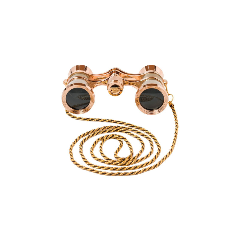 Бінокль Sigeta Teatrum C 3x25 (з ланцюжком) Gold (65876)