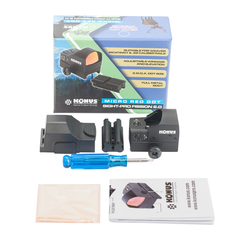 Коллиматорный прицел KONUS SIGHT-PRO FISSION 2.0