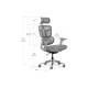 Офісне крісло Mealux S4 Air Fabric Grey (HF-S4 F/G)