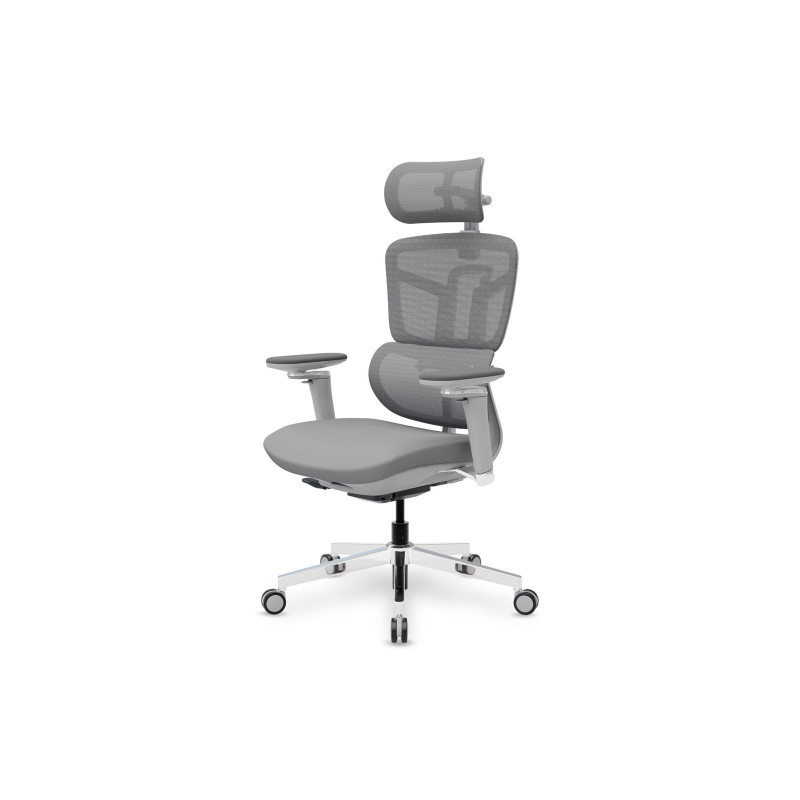 Офісне крісло Mealux S4 Air Fabric Grey (HF-S4 F/G)