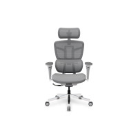 Офісне крісло Mealux S4 Air Fabric Grey (HF-S4 F/G)