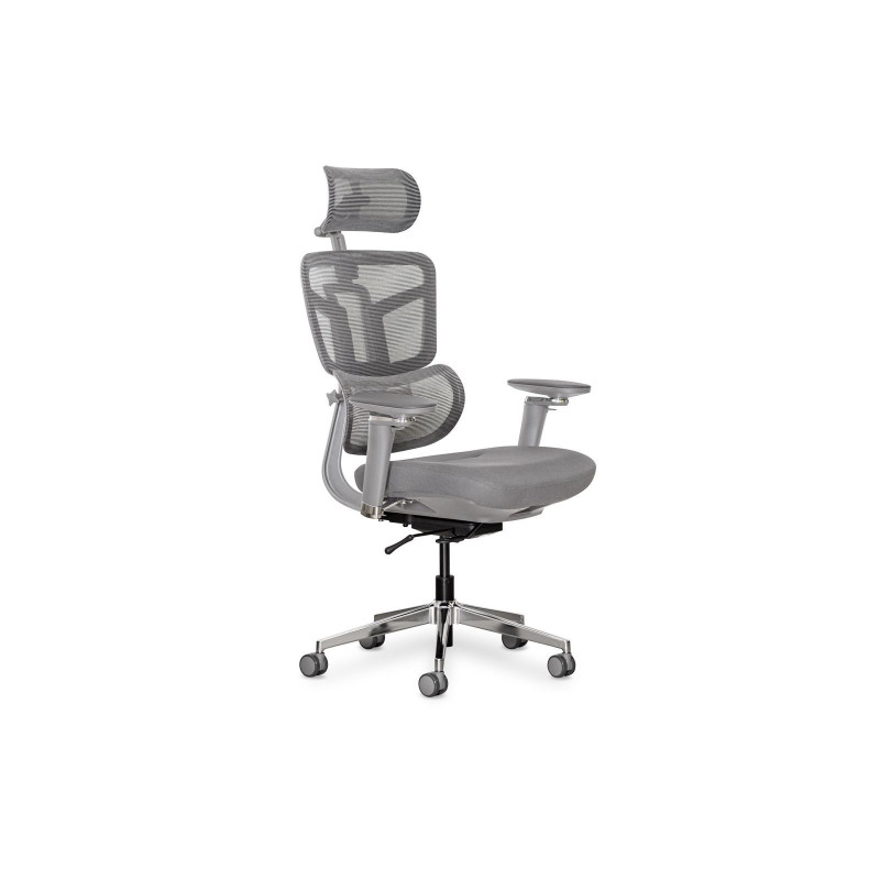 Офісне крісло Mealux S4 Air Fabric Grey (HF-S4 F/G)