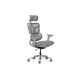 Офісне крісло Mealux S4 Air Fabric Grey (HF-S4 F/G)